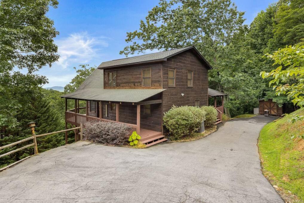 Large Cabin With Views Of Beautiful Nc Mountains Villa Murphy Exterior photo